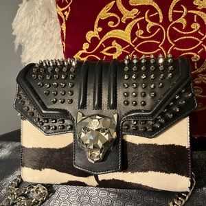 philip plein bag rare tiger head